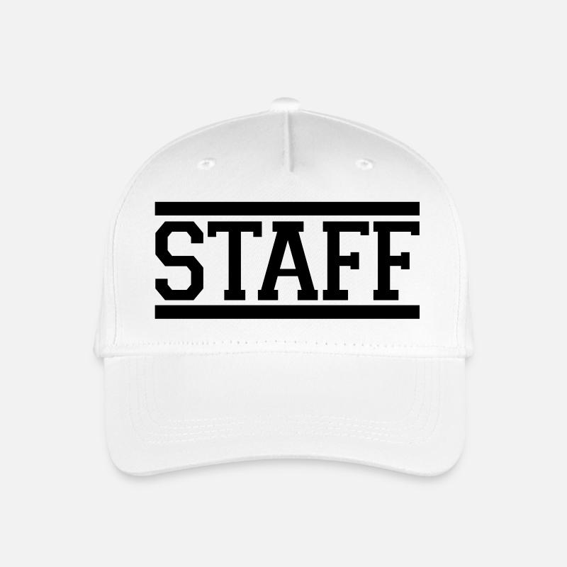 staff - Kinder Bio Basecap - Weiß