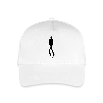 diver freedive 2 - Organic Kids’ Baseball Cap - white - Front