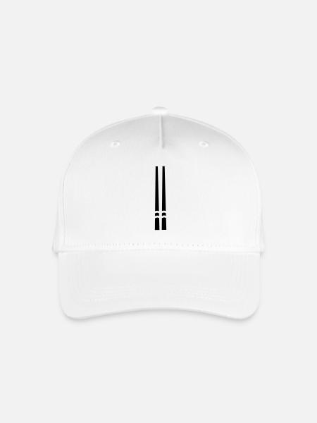 Stäbchen - Kinder Bio Basecap - Weiß