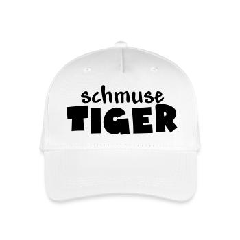 schmusetiger - Kinder Bio Basecap - Weiß - Vorne