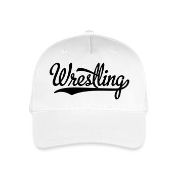 lutte - Casquette de baseball bio Enfant - blanc - Devant