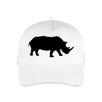 nashorn - Kinder Bio Basecap - Weiß - Vorne
