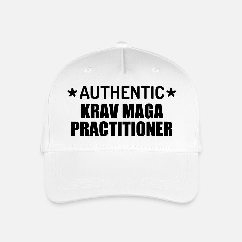 Krav Maga / Krav-Maga / Fight / Martial Art - Kinder Bio Basecap - Weiß