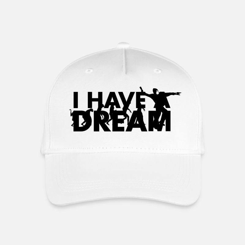 i have a dream - Kinder Bio Basecap - Weiß