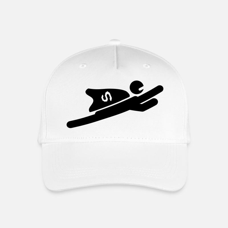 hero__1_f1 - Organic Kids’ Baseball Cap - white