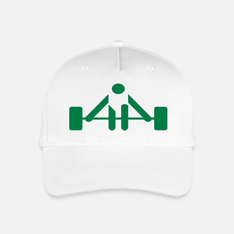_weight_01 - Organic Kids’ Baseball Cap - white