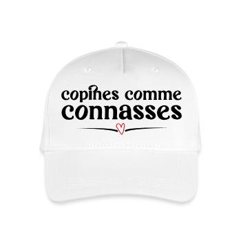 girlfriends as - Organic Kids’ Baseball Cap - white - Front