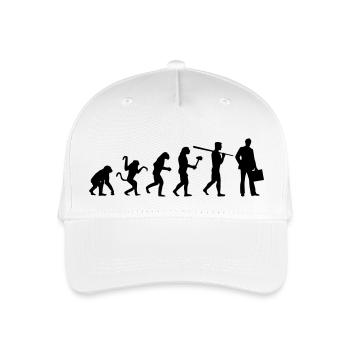 BUSINESS EVOLUTION! - Kinder Bio Basecap - Weiß - Vorne