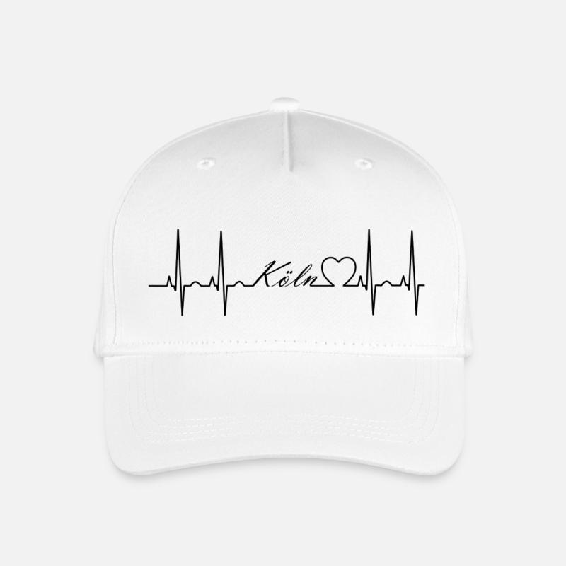 Köln - Kinder Bio Basecap - Weiß