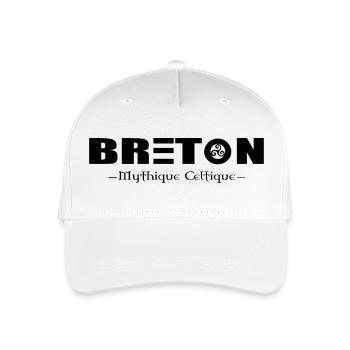 BRETON Mystique et Celtique - Casquette de baseball bio Enfant - blanc - Devant