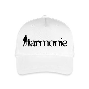 HARMONIE ! (famille, papa, maman, enfants) - Casquette de baseball bio Enfant - blanc - Devant