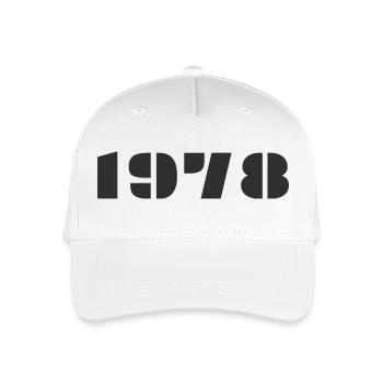 1978 - Casquette de baseball bio Enfant - blanc - Devant