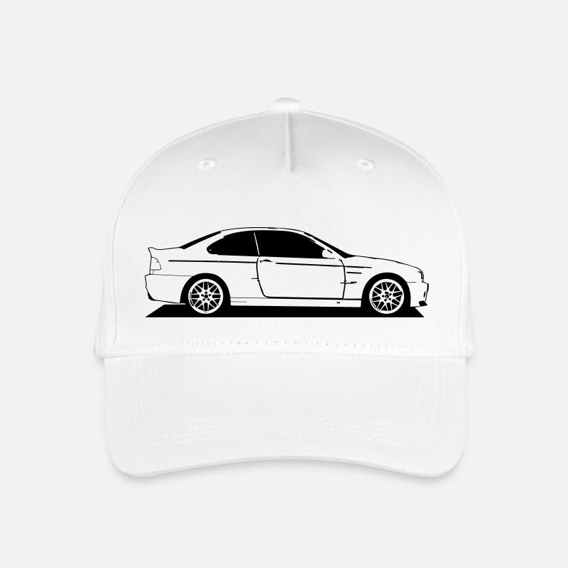 E46 neu - Kinder Bio Basecap - Weiß