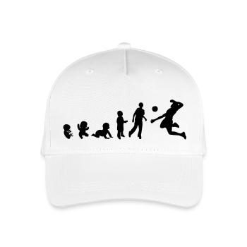 Entwicklung der Menschenrechte Sportarten - Kinder Bio Basecap - Weiß - Vorne