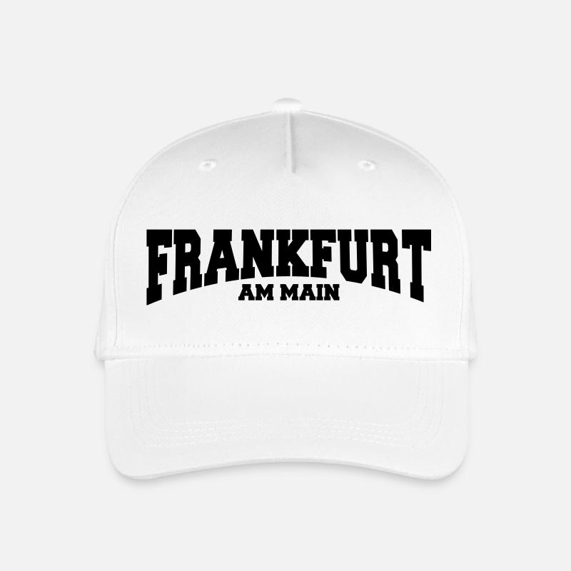 frankfurt am main - Kinder Bio Basecap - Weiß