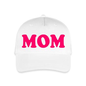 Mom - Organic Kids’ Baseball Cap - white - Front