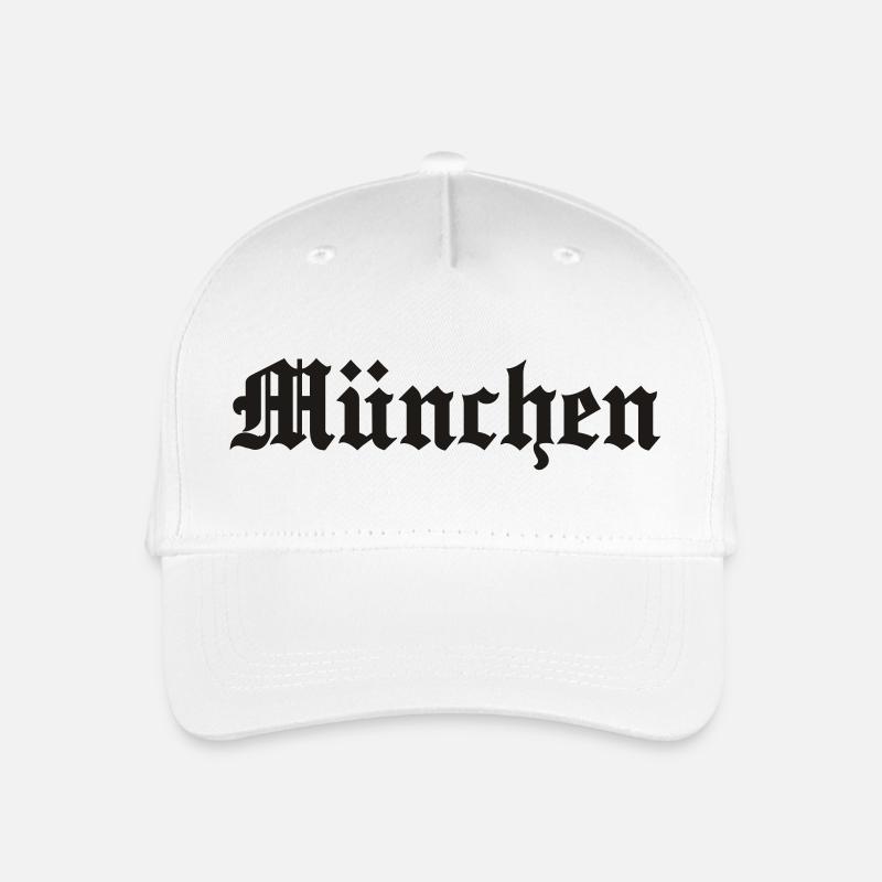 München Muenchen - Kinder Bio Basecap - Weiß