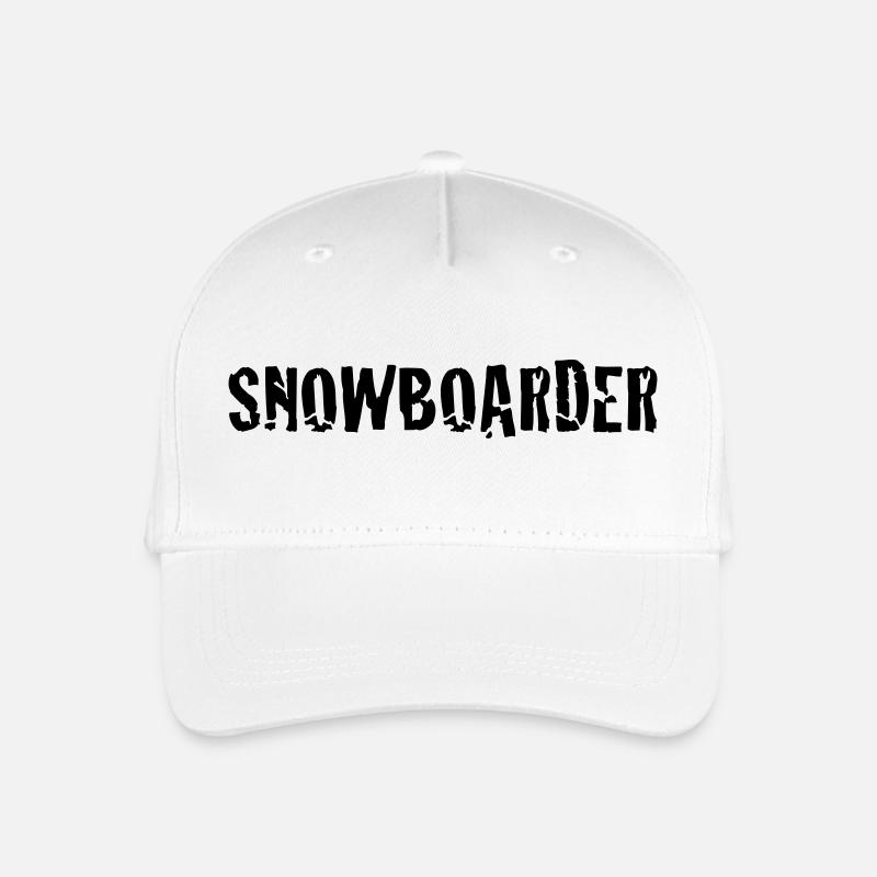 snowboarder - Kinder Bio Basecap - Weiß