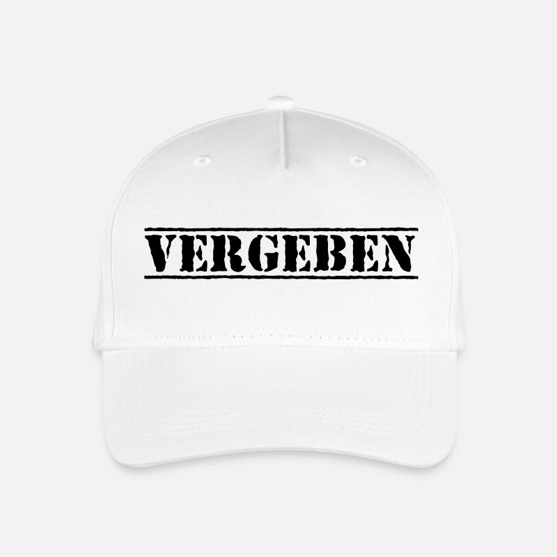 pardonné - Casquette de baseball bio Enfant - blanc