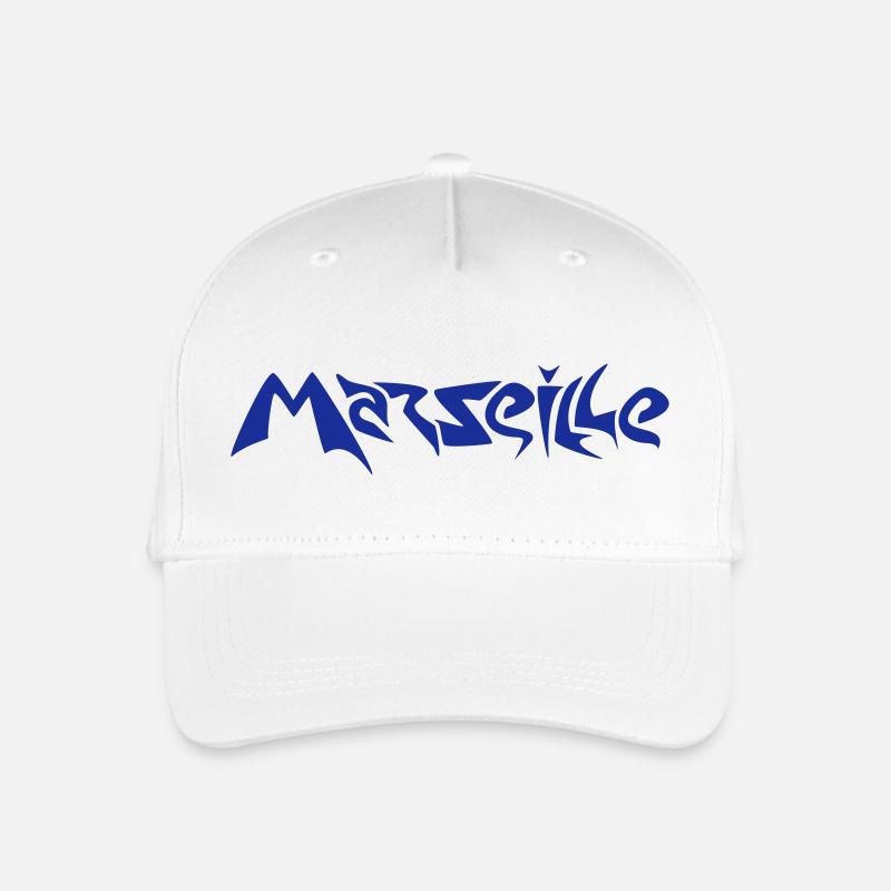 Marseille - Kinder Bio Basecap - Weiß