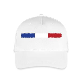France - Kinder Bio Basecap - Weiß - Vorne