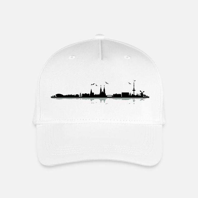 Bremen Skyline - Kinder Bio Basecap - Weiß