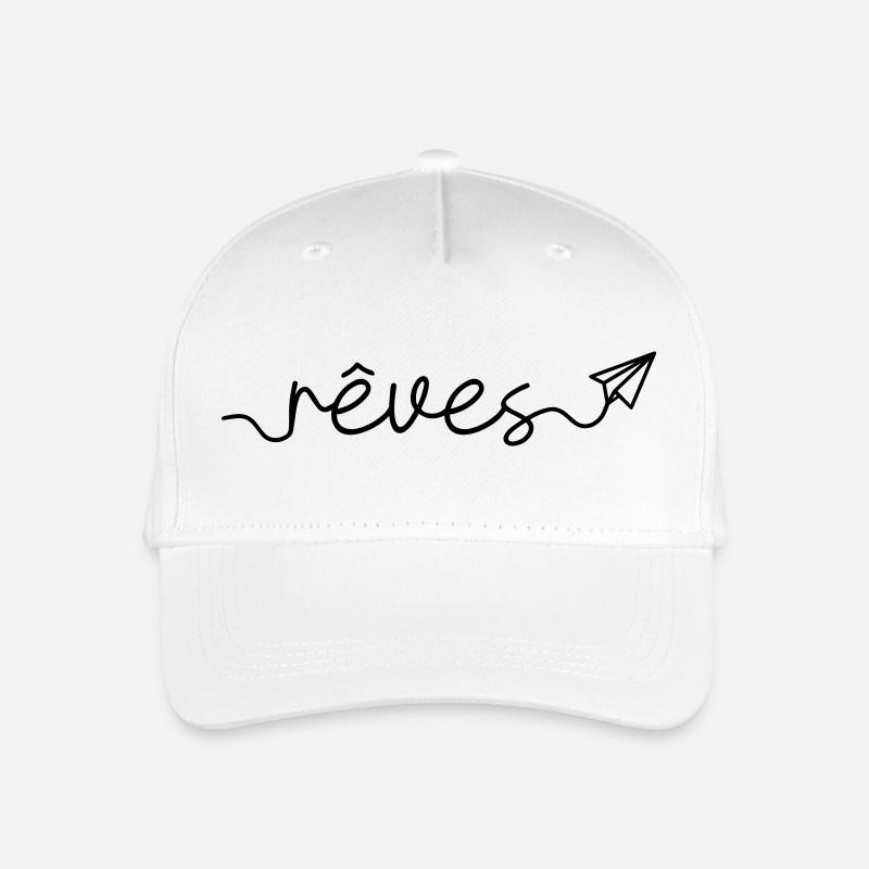 Träume - Kinder Bio Basecap - Weiß