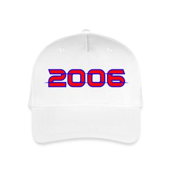 2006 Neon Horizonte - Kinder Bio Basecap - Weiß - Vorne