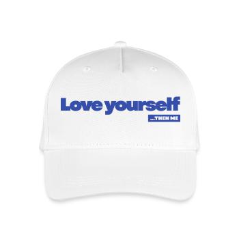Aimez-vous - Statement Design - Casquette de baseball bio Enfant - blanc - Devant