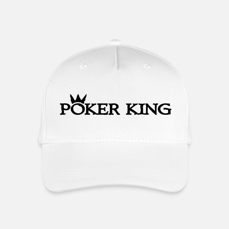 poker - Kinder Bio Basecap - Weiß