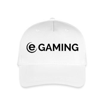 egaming gamer games esports team match - Kinder Bio Basecap - Weiß - Vorne
