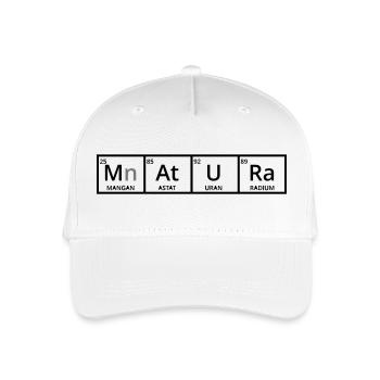 Matura - Tableau périodique - Casquette de baseball bio Enfant - blanc - Devant