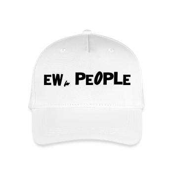 EW, PEOPLE - Kinder Bio Basecap - Weiß - Vorne