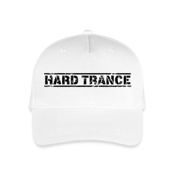 Hard Trance - Kinder Bio Basecap - Weiß - Vorne