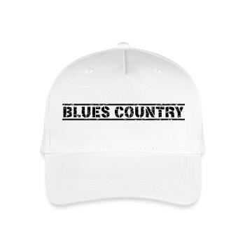 Blues Country - Organic Kids’ Baseball Cap - white - Front