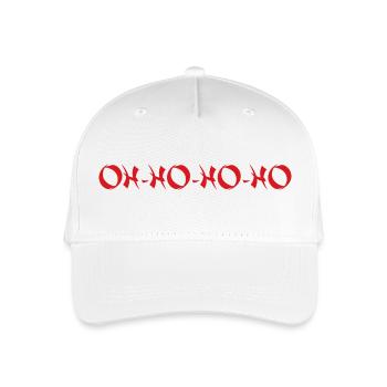 KUNG FU - Organic Kids’ Baseball Cap - white - Front