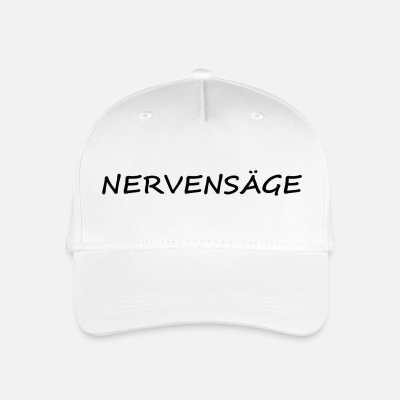 Nervensäge - Kinder Bio Basecap - Weiß