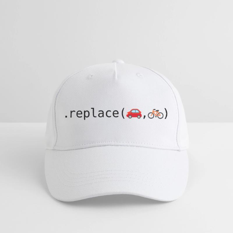 Replace cars with bikes; Python edition Organic Kids’ Baseball Cap