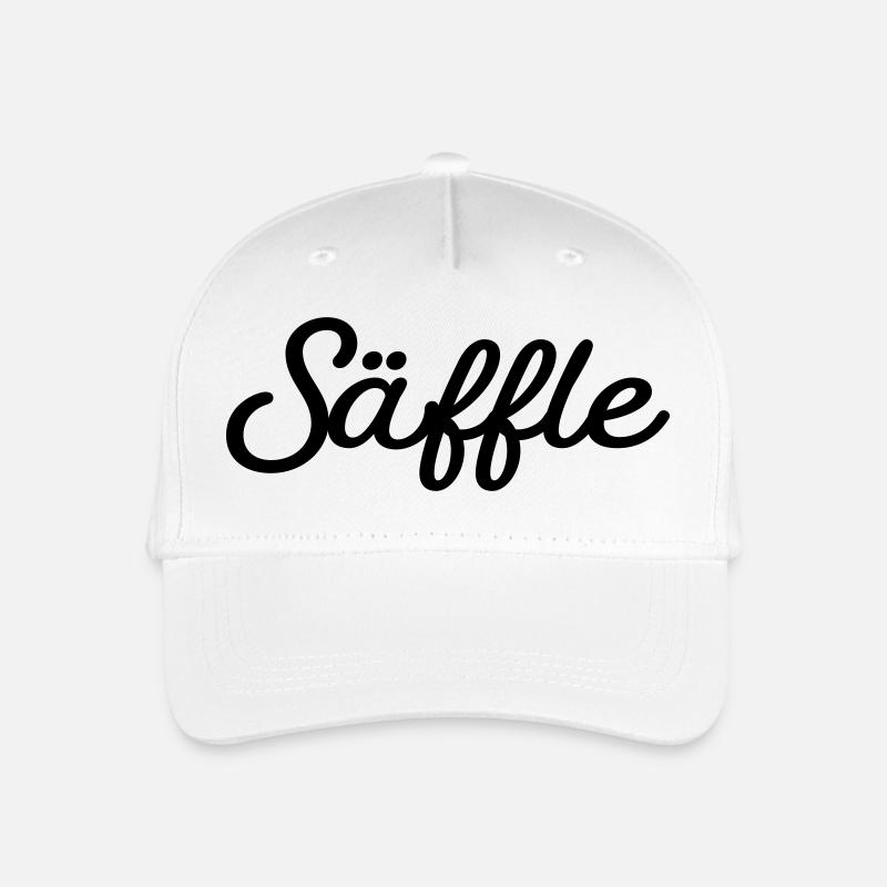 Säffle schwarz - Kinder Bio Basecap - Weiß