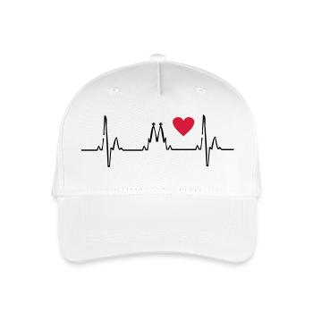 cologne - Organic Kids’ Baseball Cap - white - Front