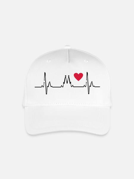 Köln - Kinder Bio Basecap - Weiß