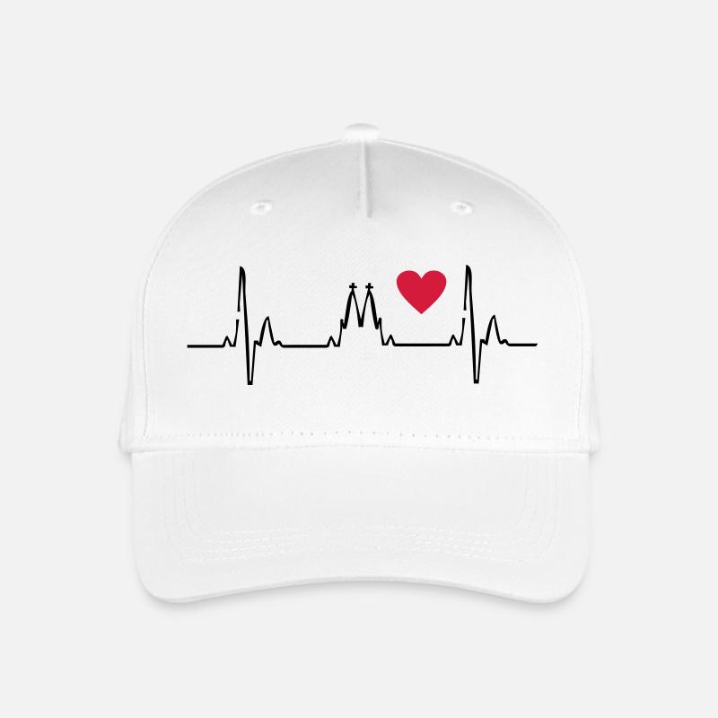 Köln - Kinder Bio Basecap - Weiß