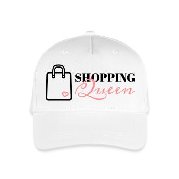 Shopping Queen Bag - Kinder Bio Basecap - Weiß - Vorne