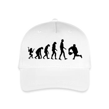 Rugby - Rugbyman - Sport - Fighter - Fight - Organic Kids’ Baseball Cap - white - Front