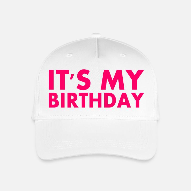 It's my birthday - Kinder Bio Basecap - Weiß