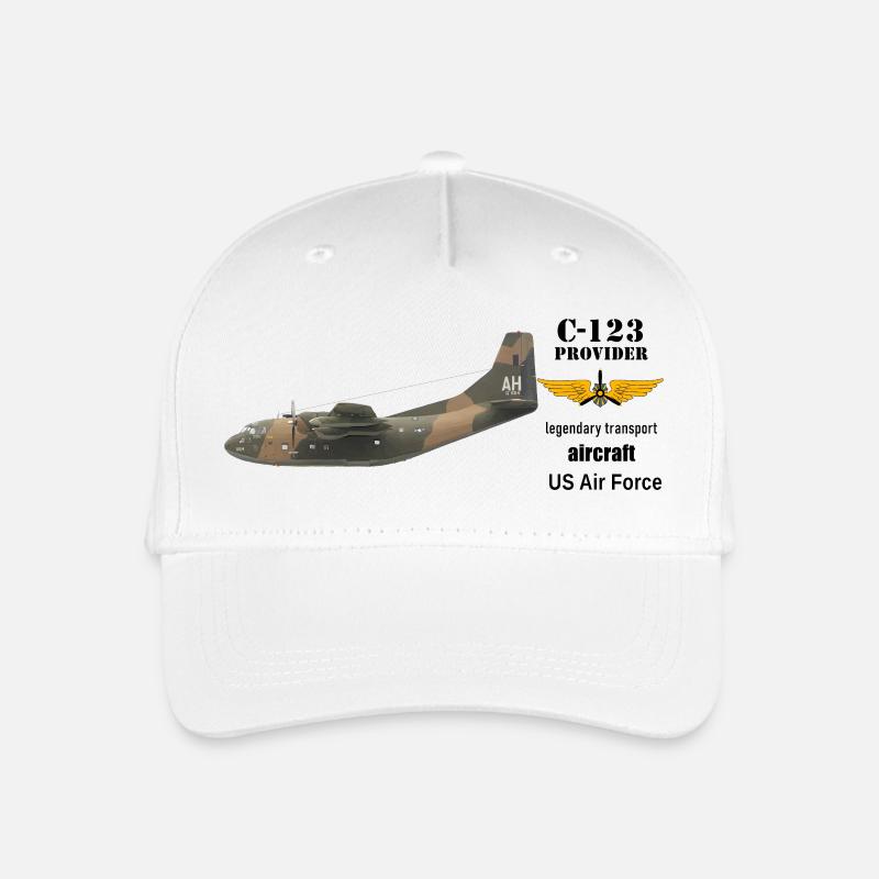 C-123 Provider - Kinder Bio Basecap - Weiß