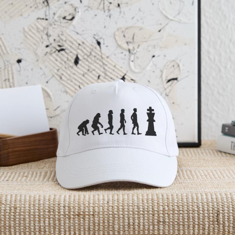 Evolution du jeu d’échecs Casquette de baseball bio Enfant