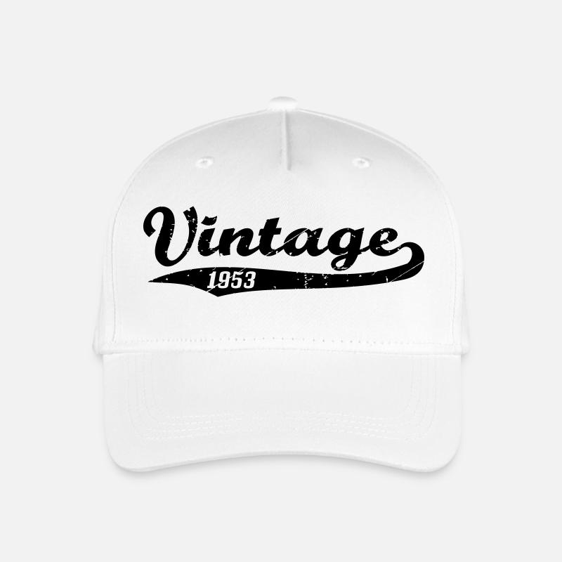 Vintage 1953 - Kinder Bio Basecap - Weiß