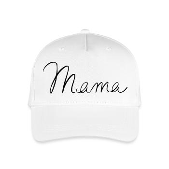 Mom - Organic Kids’ Baseball Cap - white - Front