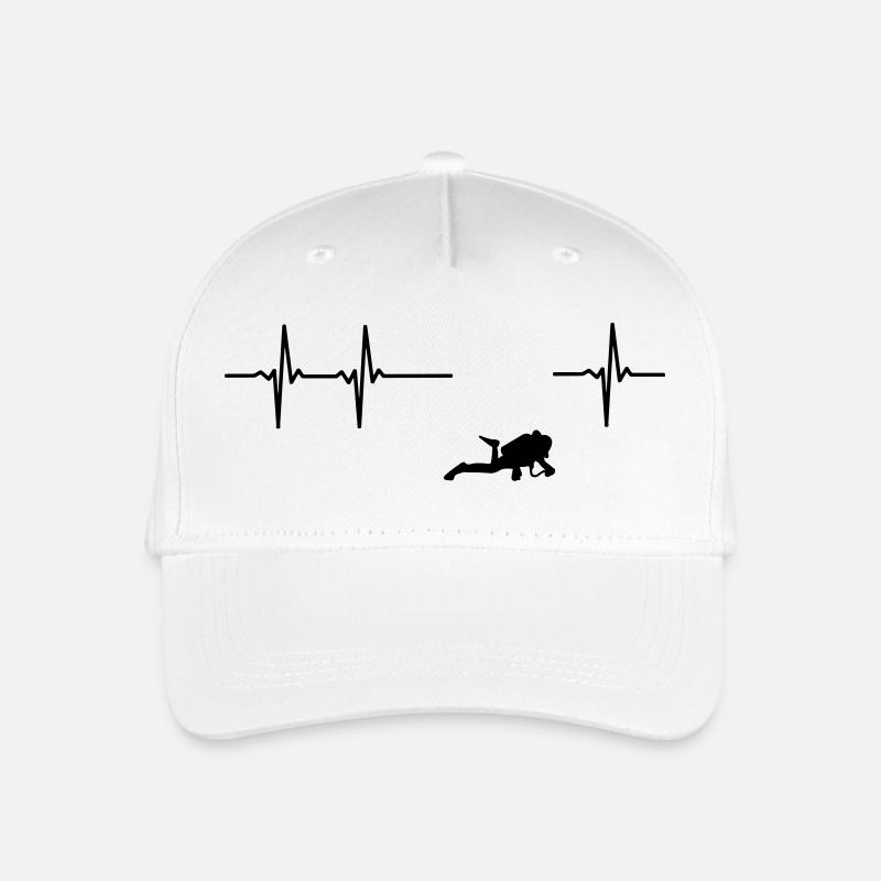 Divers ECG - Organic Kids’ Baseball Cap - white